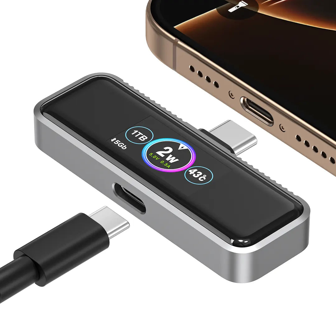 GT Storage™️ | Magnetic Extended Storage for iPhone, Android and Mac - 1 TB / USB - C Type for iPhone 15-16/ Android