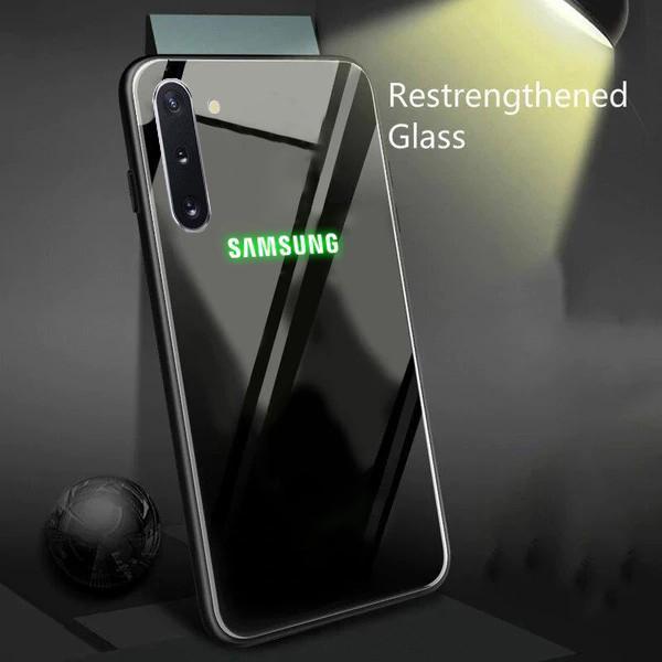 Galaxy Note 10 Radium Glow Light Illuminated Logo 3D Case
