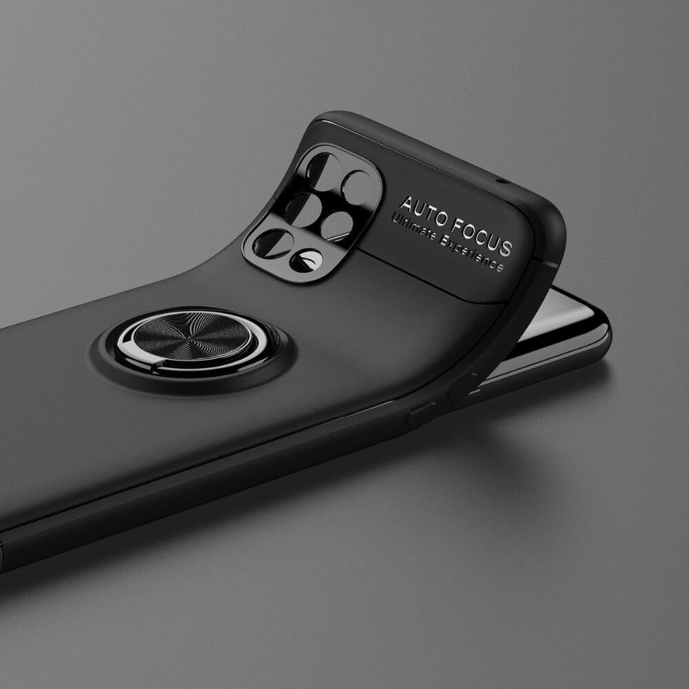 OnePlus 8T Metallic Finger Ring Holder Matte Case