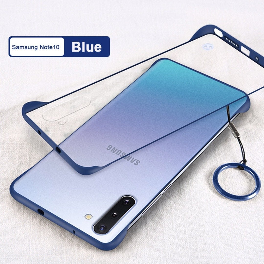 Galaxy Note 10 Luxury Frameless Transparent Case