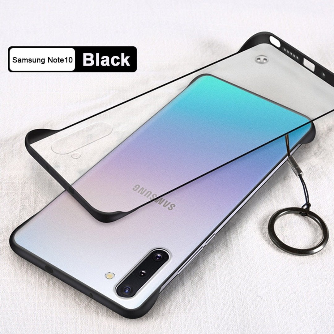 Galaxy Note 10 Luxury Frameless Transparent Case
