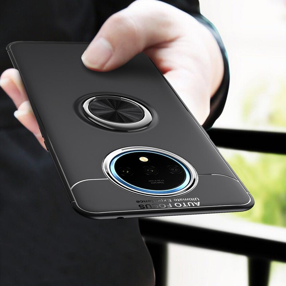 OnePlus 7T (2 in 1 Combo) Metallic Ring Case + Earphones