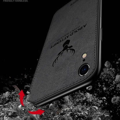 iPhone XR Deer Pattern Inspirational Soft Case