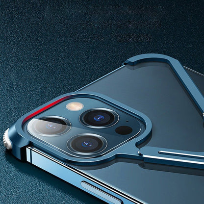 iPhone 12 Series Slim Aluminium Kickstand Bumper Frame