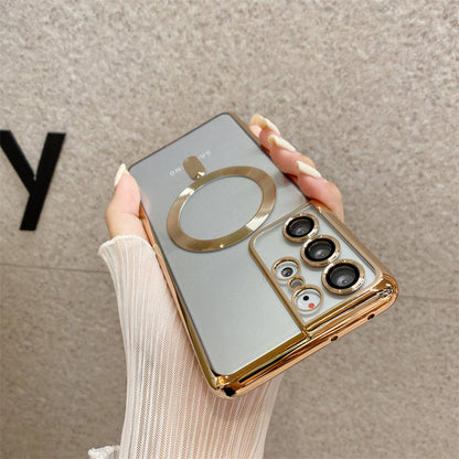 Classic Plating Soft Edge MagSafe Case - Samsung