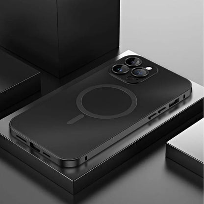Aluminum Metal Frame Magnetic Case For iPhone all colours