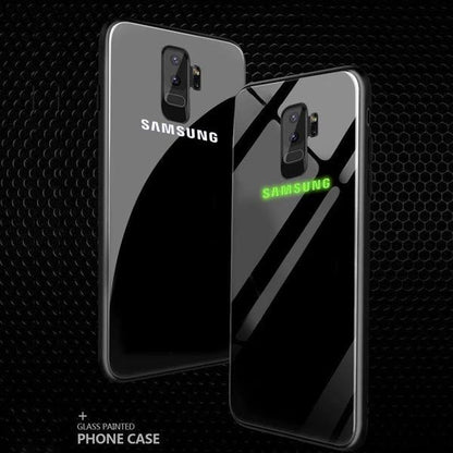 Galaxy S9 Plus Radium Glow Light Illuminated Logo 3D Case